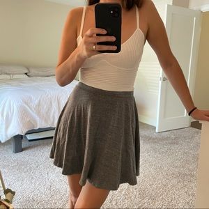 Heather Gray Lounge Skirt